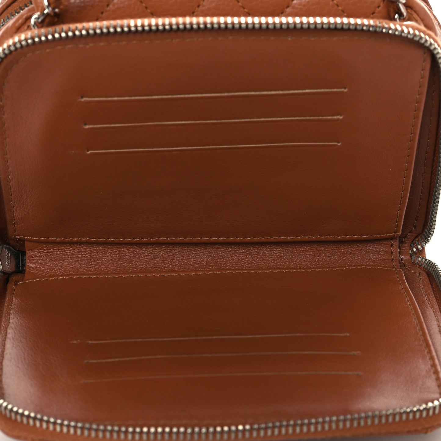 Caviar Quilted New Mini Flap Brown