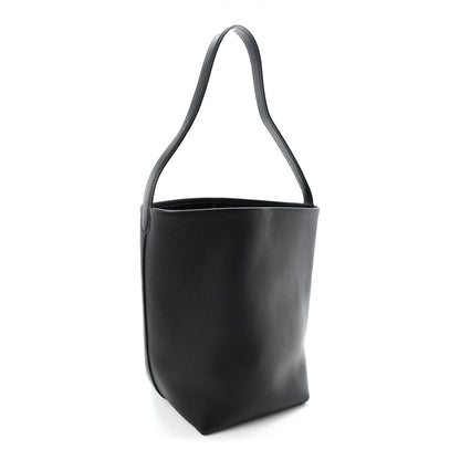 The Row Grained Calfskin Medium N/S Park Tote Black 3 of 10