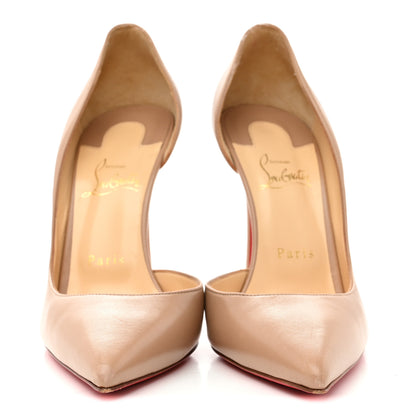 Christian Louboutin Nappa Iriza 100 Pumps 39 Nude 3 of 9