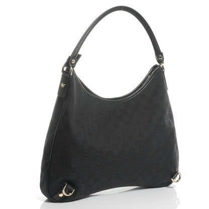 Gucci Monogram Abbey Hobo Black 3 of 7