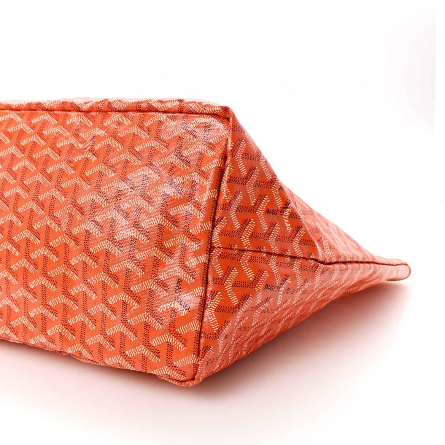 Goyard Goyardine Saint Louis GM Orange 9 of 9