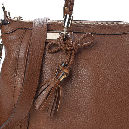 Gucci Cellarius Calfskin Large Bella Top Handle Bag Cuir 8 of 10