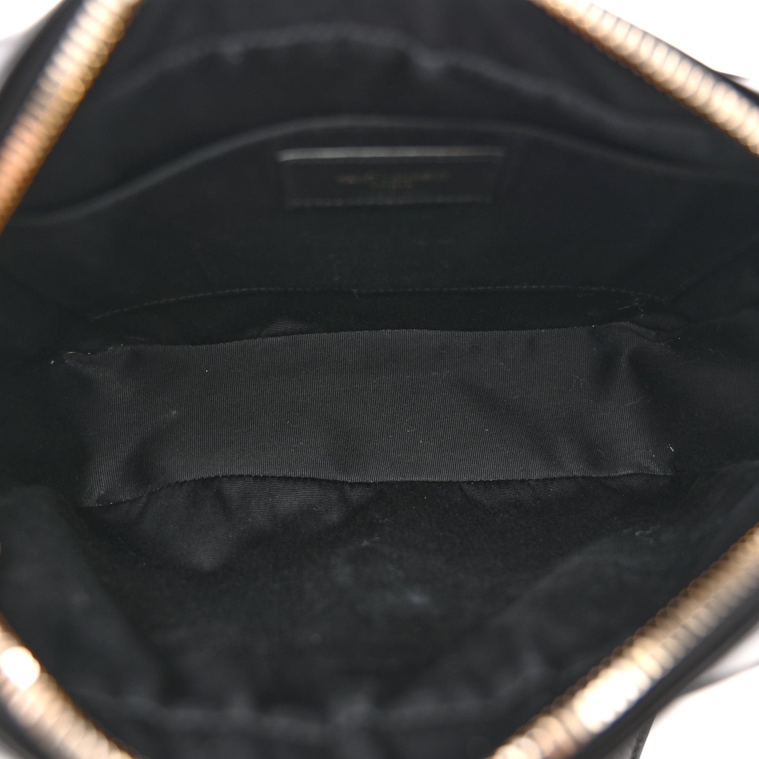 Saint Laurent Calfskin Matelasse Monogram Lou Camera Bag Black 5 of 12