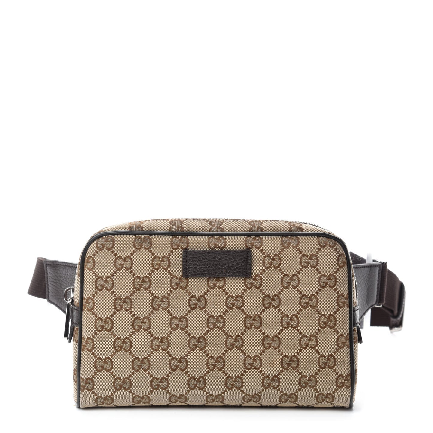 Monogram Belt Bag Dark Brown