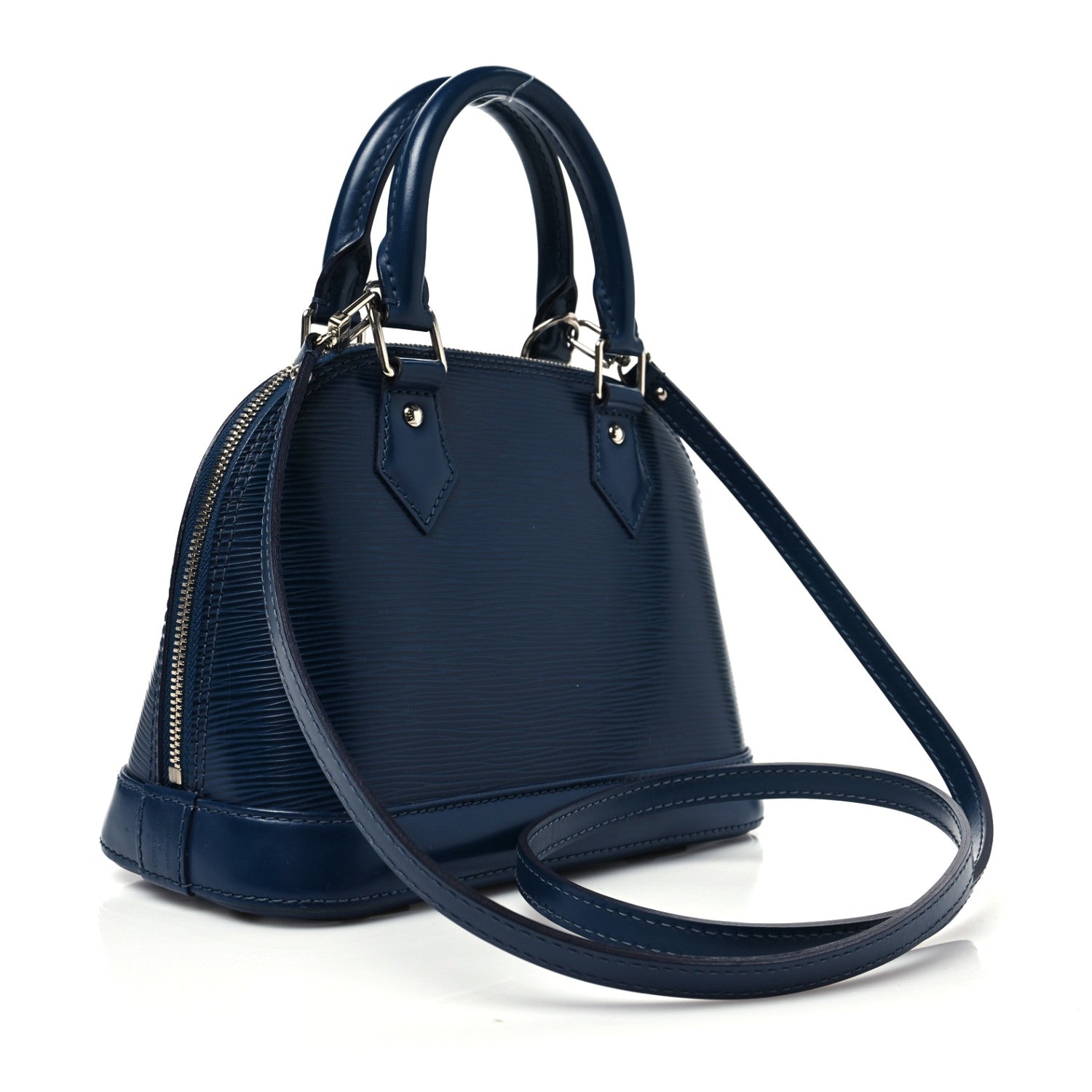 Louis Vuitton Epi Alma BB Indigo 3 of 8