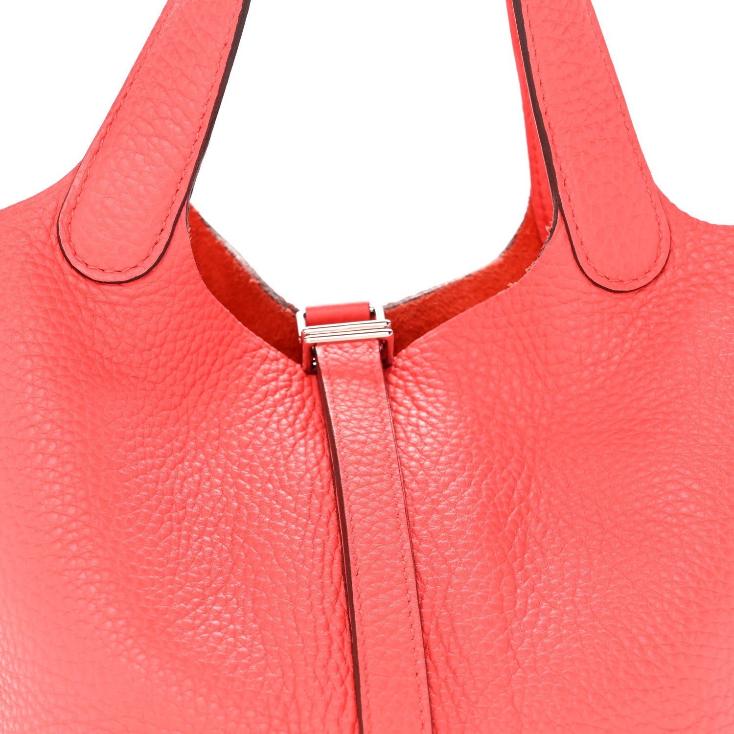 Hermes Taurillon Clemence Picotin Lock 18 PM Rose Jaipur 8 of 12