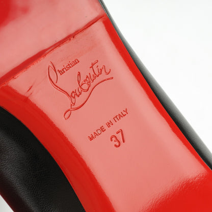 Christian Louboutin Nappa Ballalarina Flats 37 Black 6 of 6