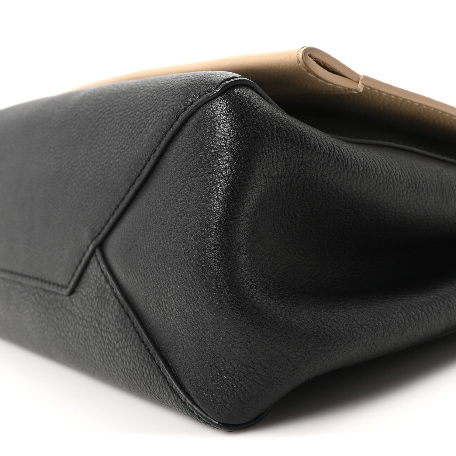 Louis Vuitton Soft Calfskin Lockme II Top Handle Vanille Black 9 of 9