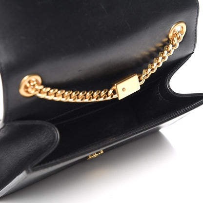 Saint Laurent Calfskin Small Classic Monogram Kate Tassel Satchel Black 5 of 8