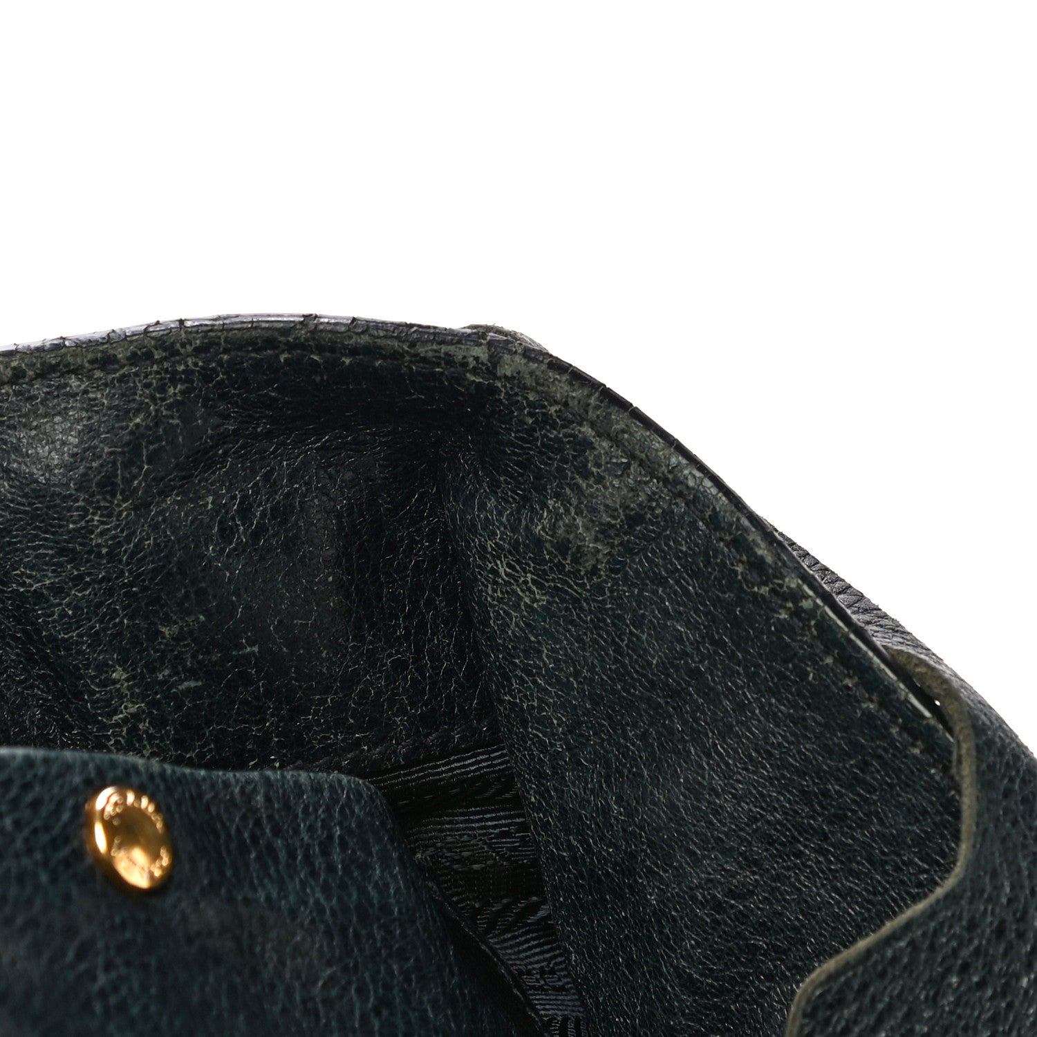 Prada Vitello Daino Shopping Tote Blue 13 of 19