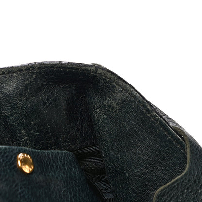 Prada Vitello Daino Shopping Tote Blue 13 of 19