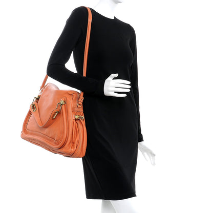 Chloe Calfskin Large Paraty Suntan 2 of 11