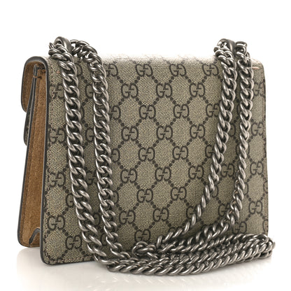Gucci GG Supreme Monogram Mini Dionysus Shoulder Bag Taupe 2 of 10