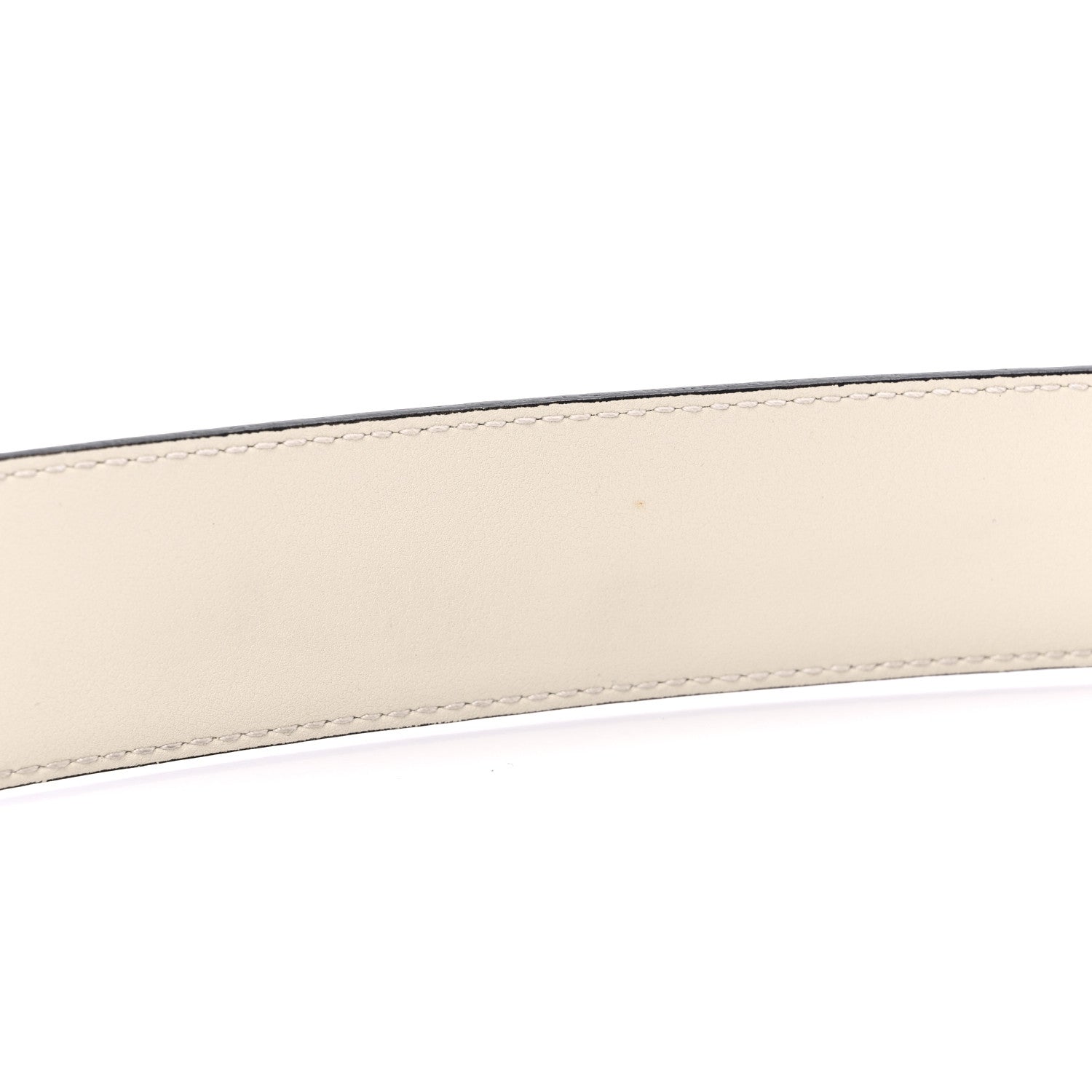 Gucci Guccissima Interlocking G Belt 75 30 Off White 5 of 6