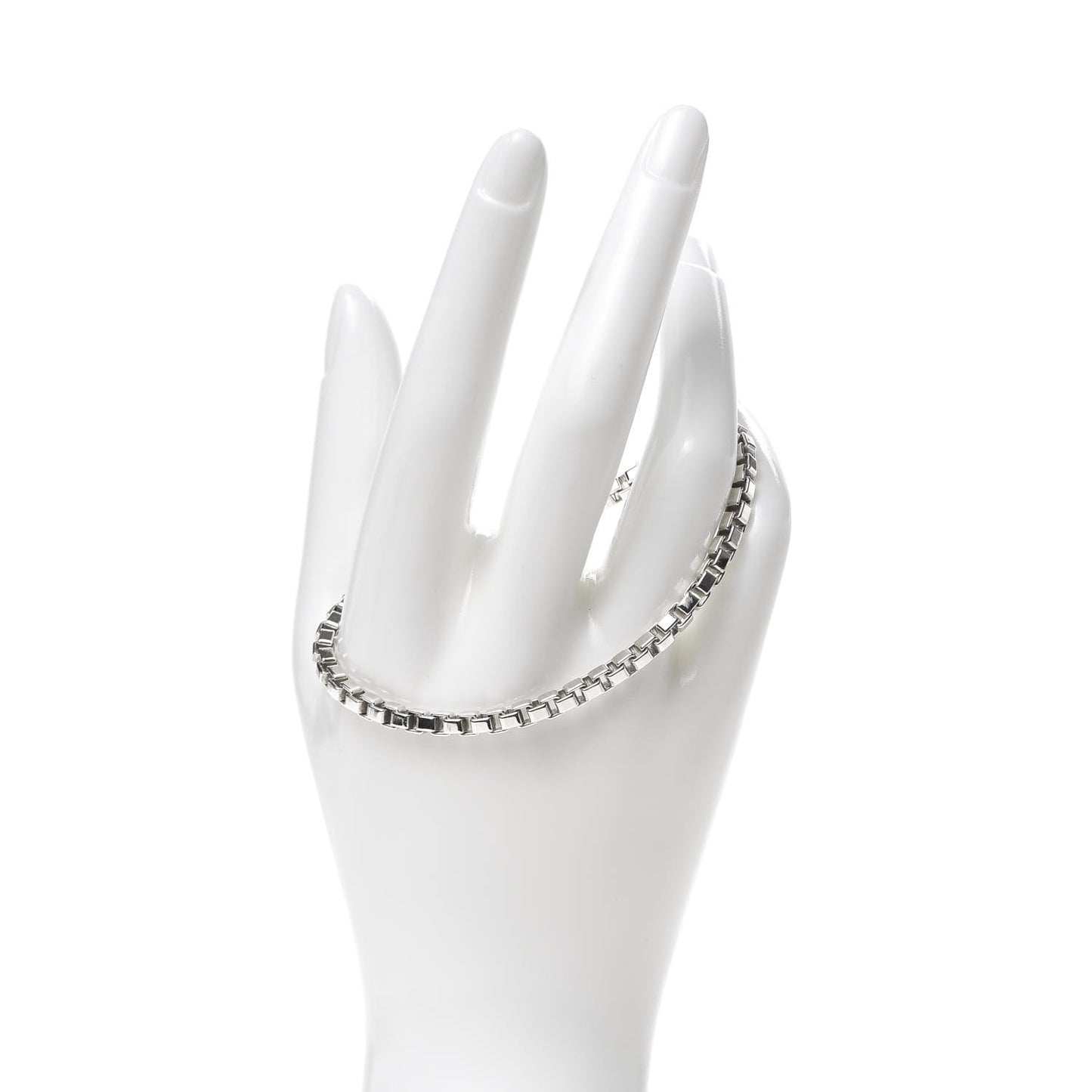 Sterling Silver 4mm Venetian Link Bracelet