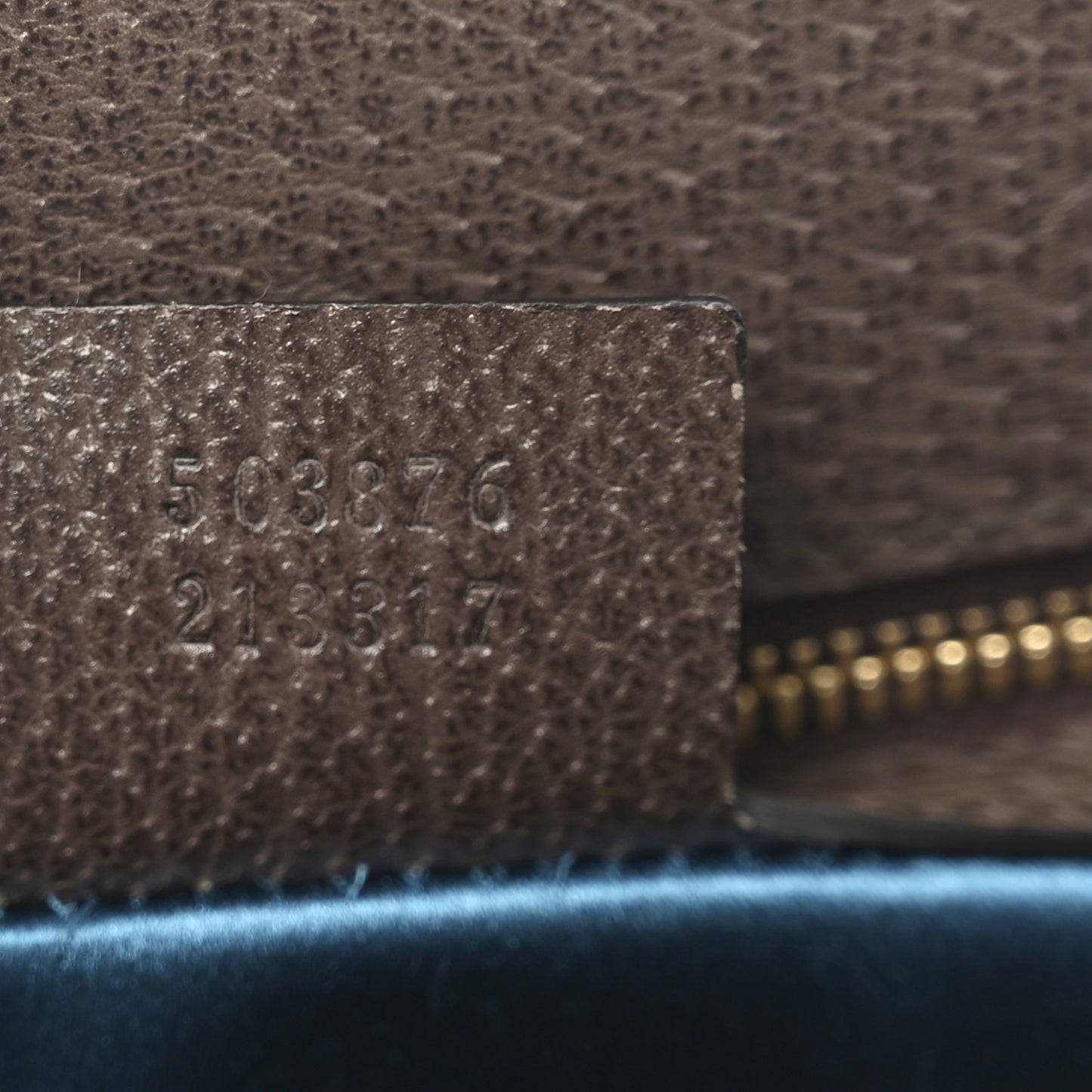 GG Supreme Monogram Web Medium Ophidia Chain Shoulder Bag Brown