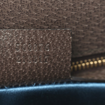 Gucci GG Supreme Monogram Web Medium Ophidia Chain Shoulder Bag Brown 7 of 10