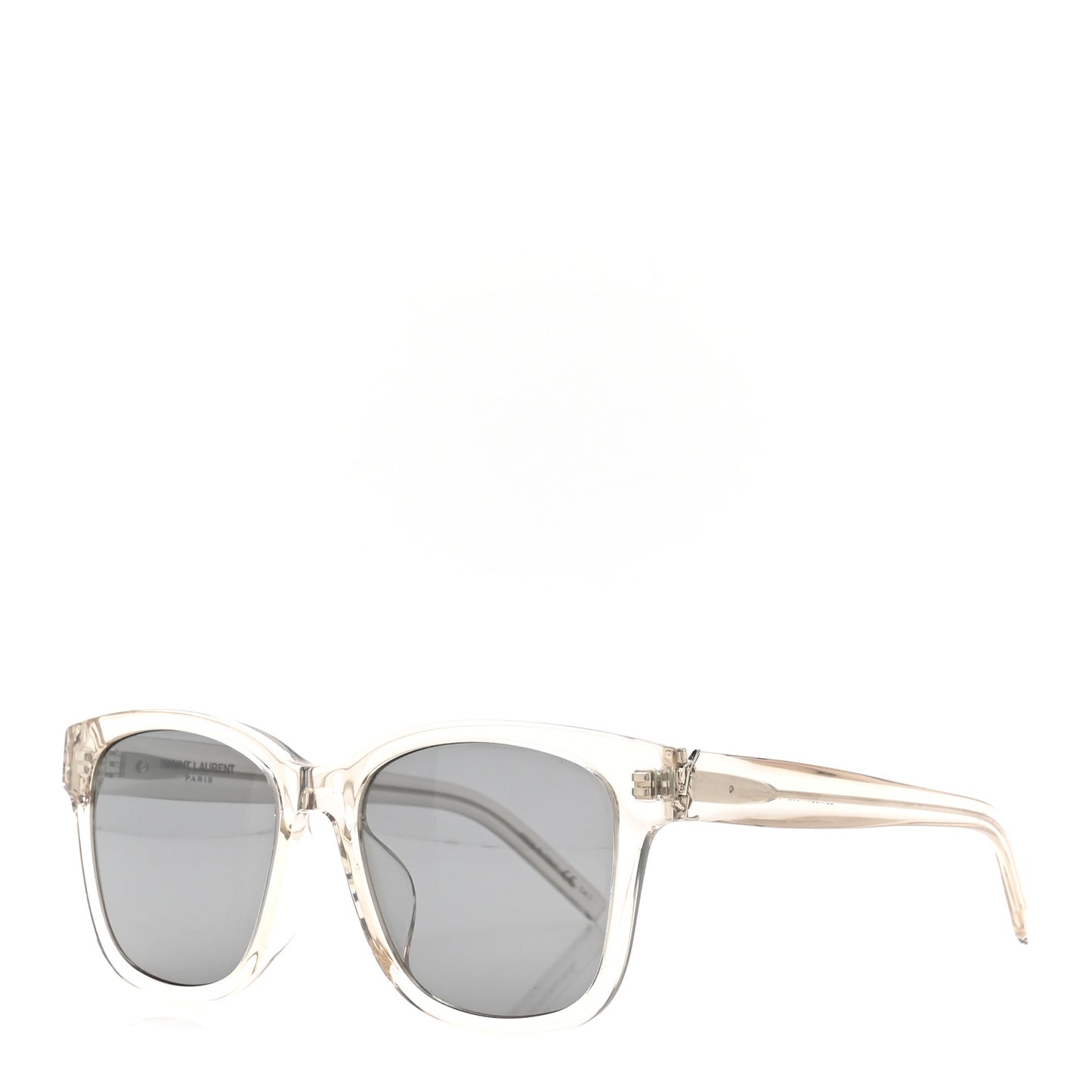 Acetate Square Sunglasses SL M68 Transparent