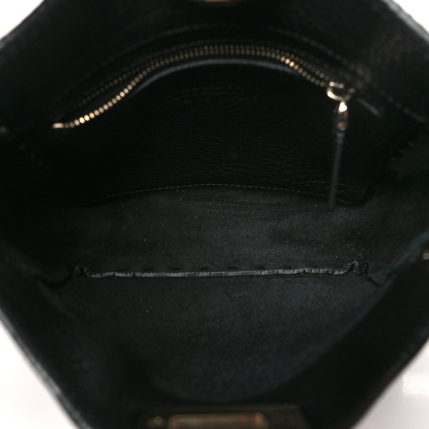 Pebbled Calfskin Mini Rockstud Flip-Lock Messenger Bag Black