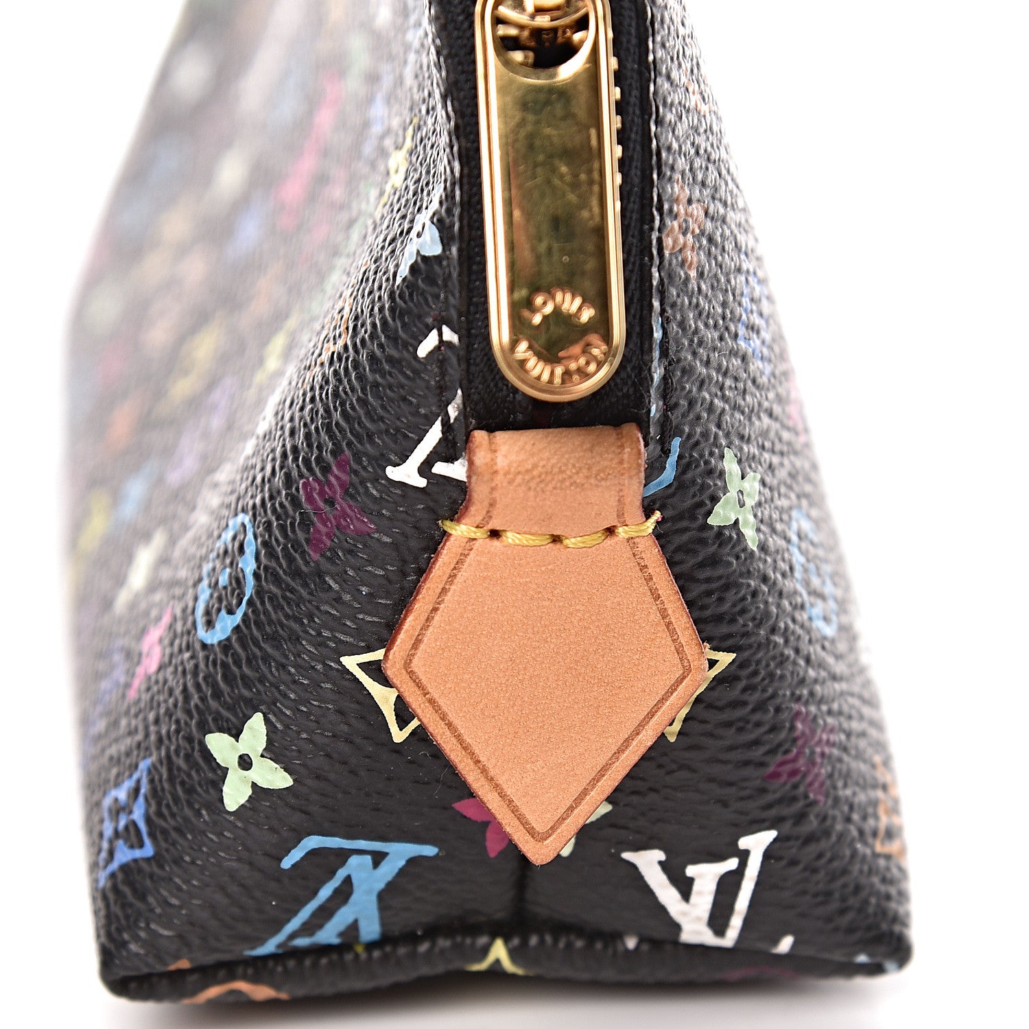 Louis Vuitton Monogram Multicolor Cosmetic Pouch Black Grenade 10 of 10