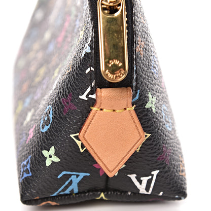 Louis Vuitton Monogram Multicolor Cosmetic Pouch Black Grenade 10 of 10