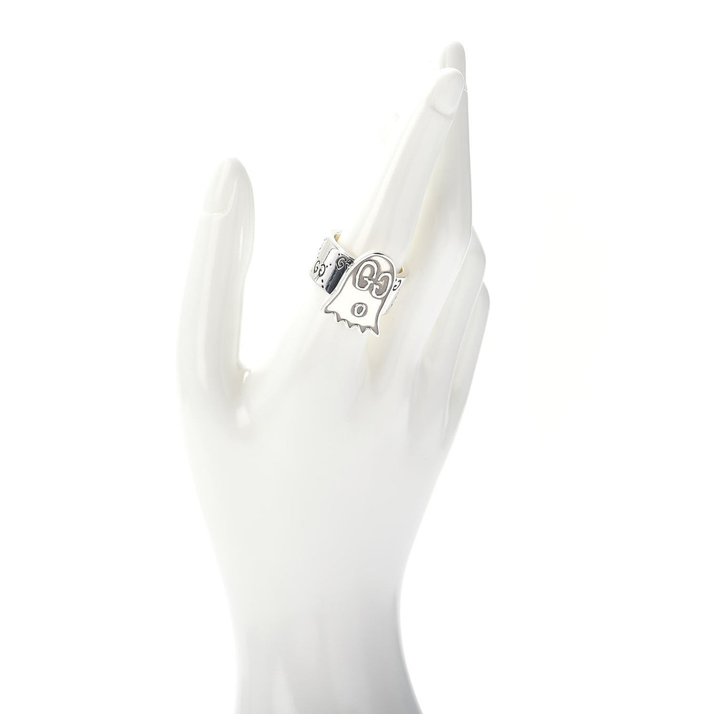 Sterling Silver GucciGhost Ring 60 9