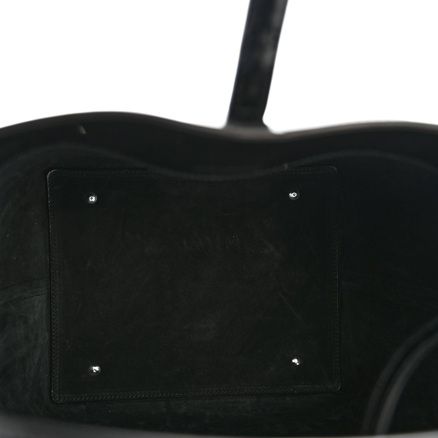 Patent Calfskin Le 37 Bucket Bag Black
