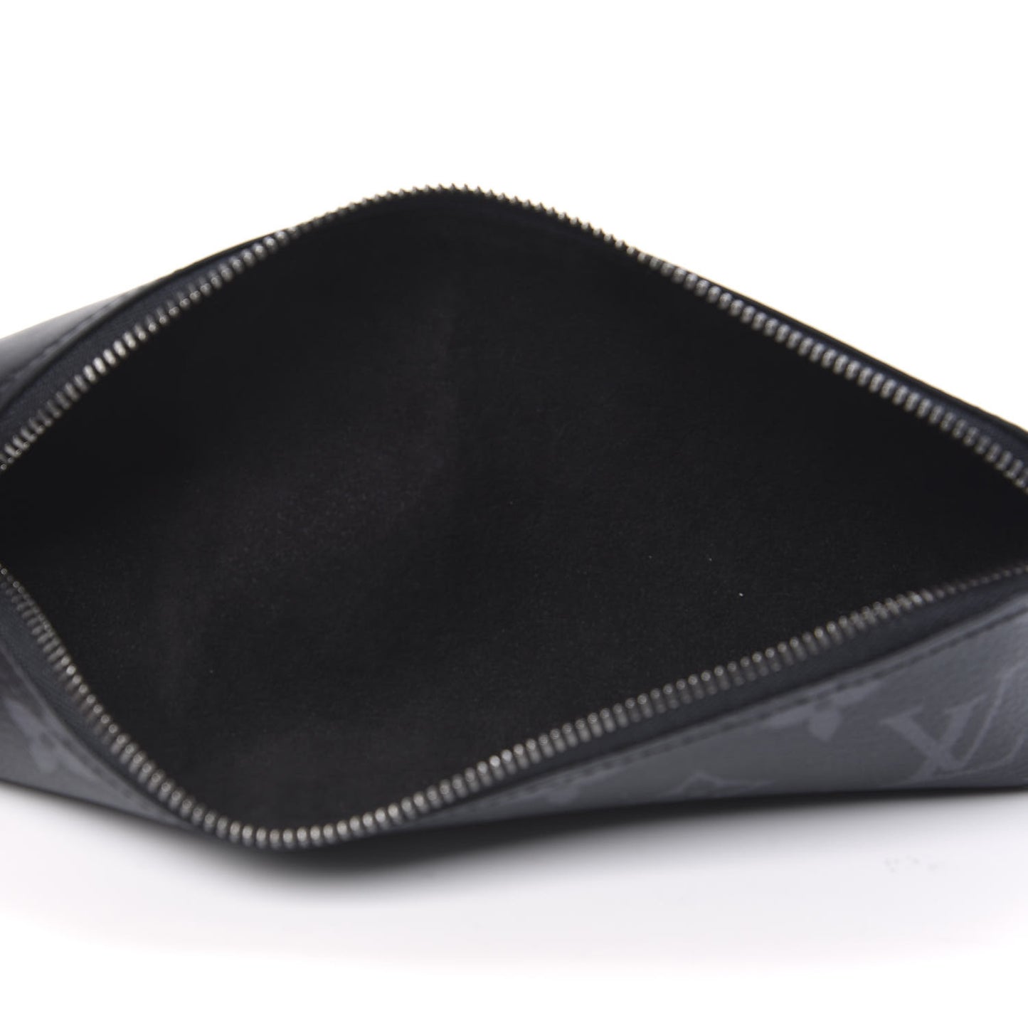 Monogram Eclipse Elizabeth Pencil Pouch Black