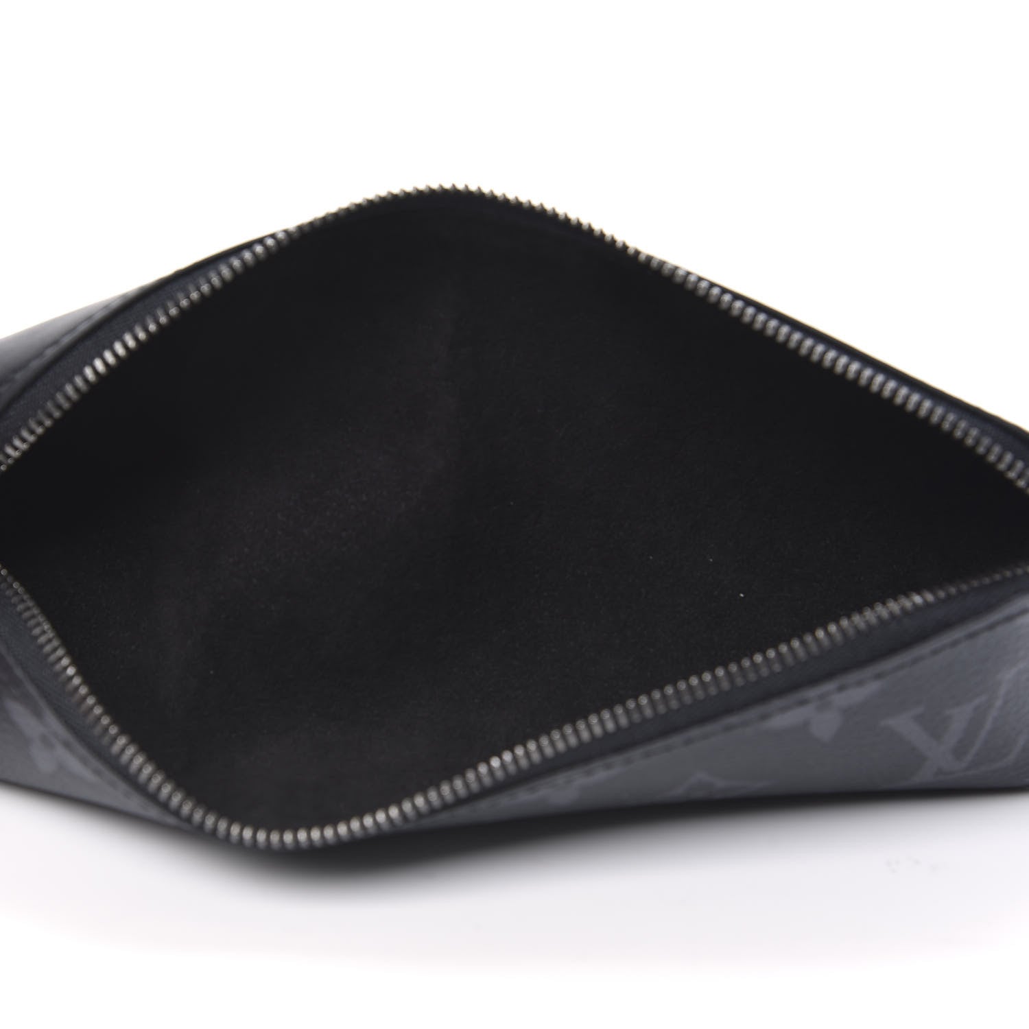 Louis Vuitton Monogram Eclipse Elizabeth Pencil Pouch Black 5 of 10