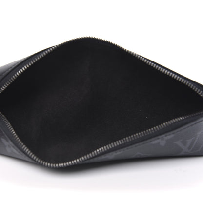Louis Vuitton Monogram Eclipse Elizabeth Pencil Pouch Black 5 of 10
