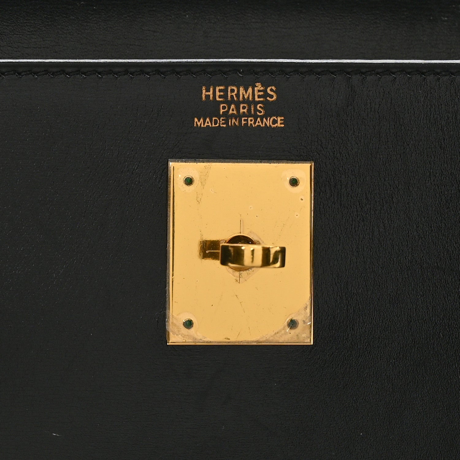 Hermes Box Kelly Sellier 32 Black 7 of 10