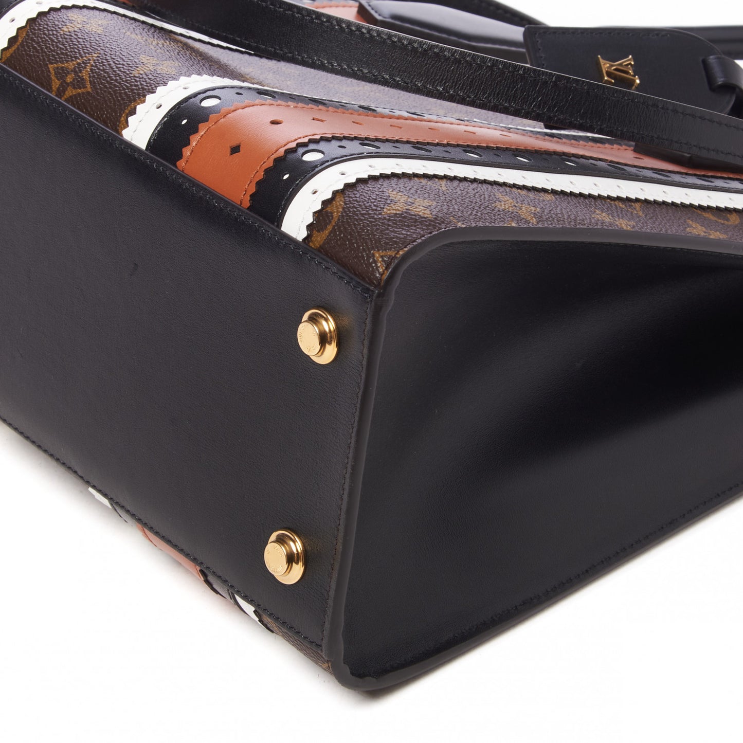 Monogram Calfskin City Steamer MM Brogue