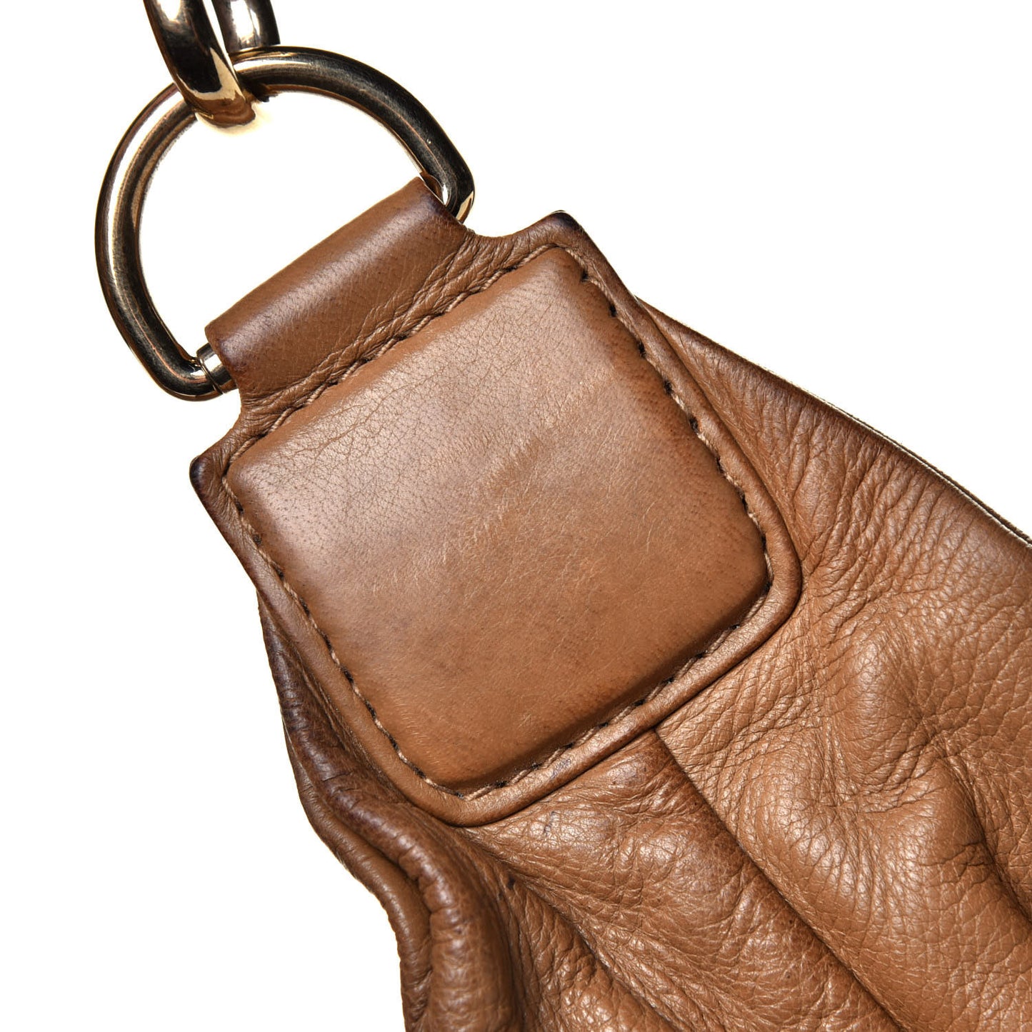 Calfskin Medium Sienna Hobo Brown