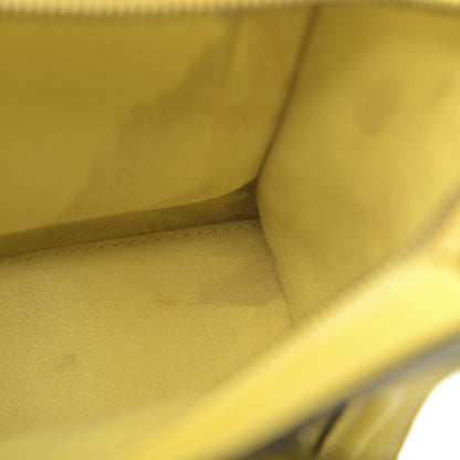 Celine Drummed Calfskin Nano Luggage Citron 20 of 20