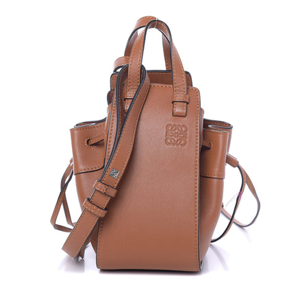 Loewe Calfskin Mini Hammock Shoulder Bag Tan 1 of 12