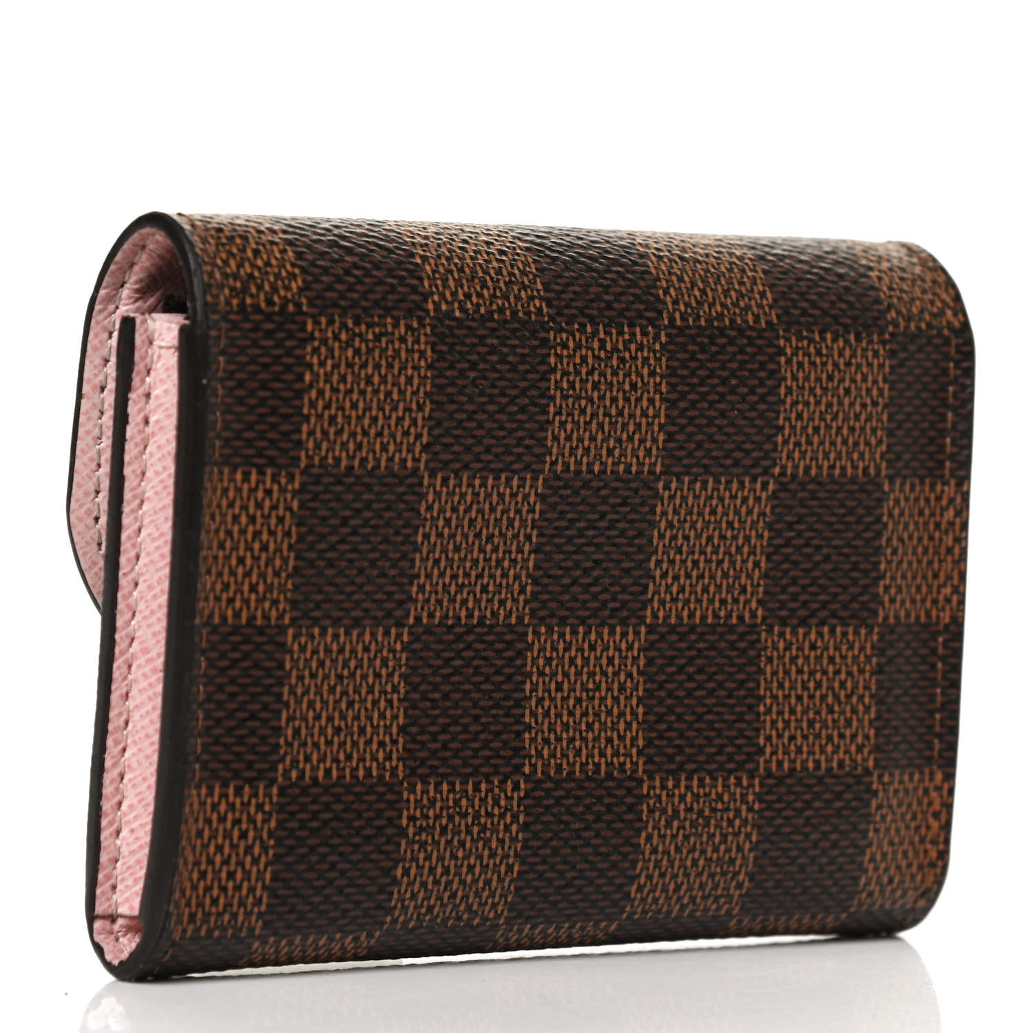 Louis Vuitton Damier Ebene Rosalie Coin Purse Rose Ballerine 3 of 12