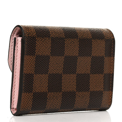Louis Vuitton Damier Ebene Rosalie Coin Purse Rose Ballerine 3 of 12
