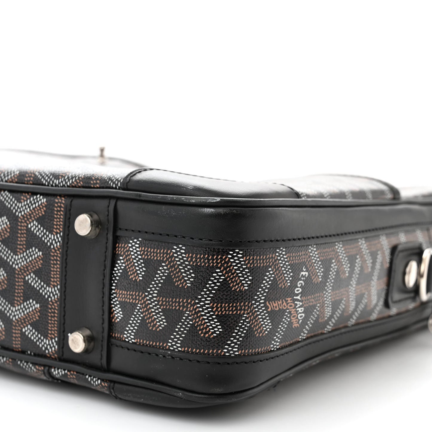 Goyardine Ambassade PM Briefcase Black