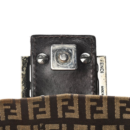 Fendi Zucchino Mini Mama Baguette Tobacco 10 of 15