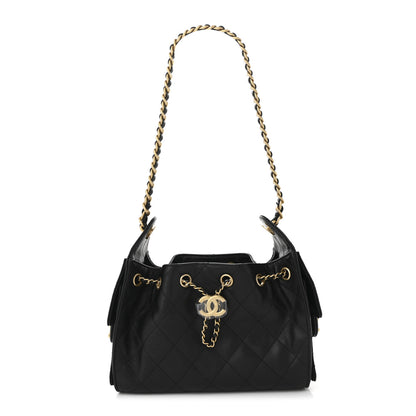 Chanel Caviar Quilted Mini Chanel 25 Handbag Black 1 of 11