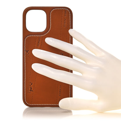 Hermes Barenia Bolduc iPhone 12/12 Pro Case Fauve 2 of 6