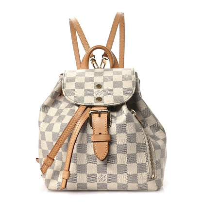 Louis Vuitton Damier Azur Sperone BB Backpack 1 of 11