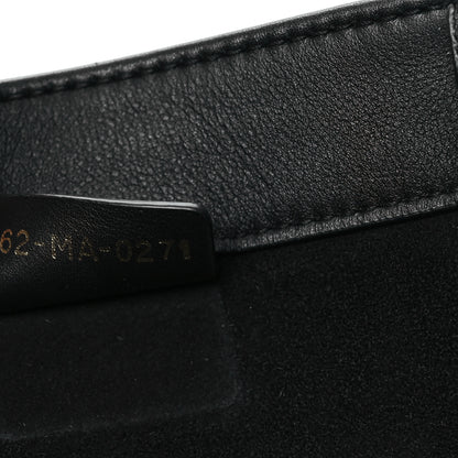 Christian Dior Calfskin Embossed Medium Book Tote Black 7 of 12