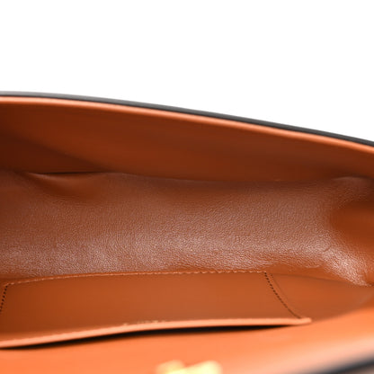 Celine Smooth Calfskin Tabou Clutch On Strap Tan 5 of 10