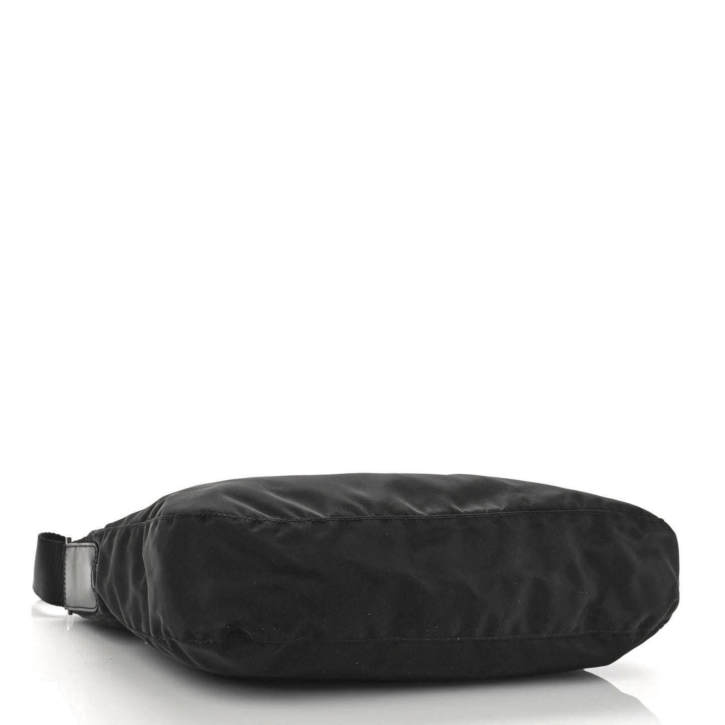 Nylon Messenger Bag Black