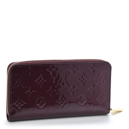 Louis Vuitton Vernis Zippy Wallet Rouge Fauviste 2 of 9