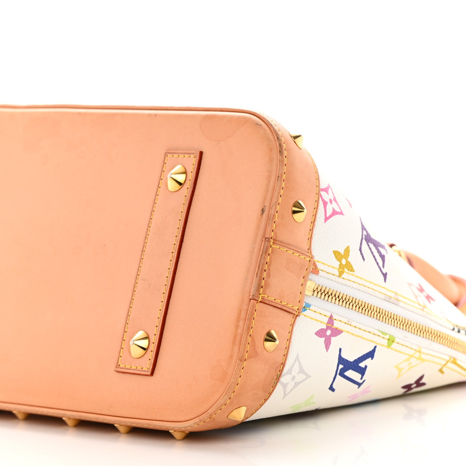 Louis Vuitton Monogram Multicolor Alma PM White 10 of 20