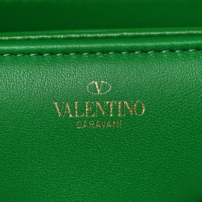 Valentino Garavani Nappa One Stud Chain Clutch Gea Green 6 of 8
