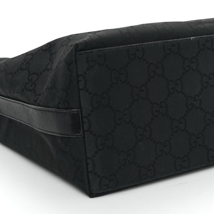 Gucci Nylon Monogram Hobo Black 9 of 12