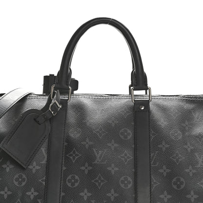 Louis Vuitton Monogram Eclipse Keepall Bandouliere 55 6 of 11